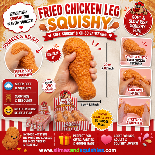 Fried Chicken Leg Squishy