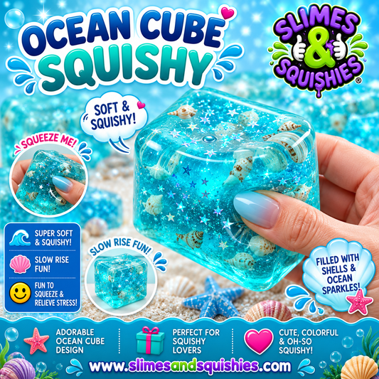 Ocean Cube Squishy