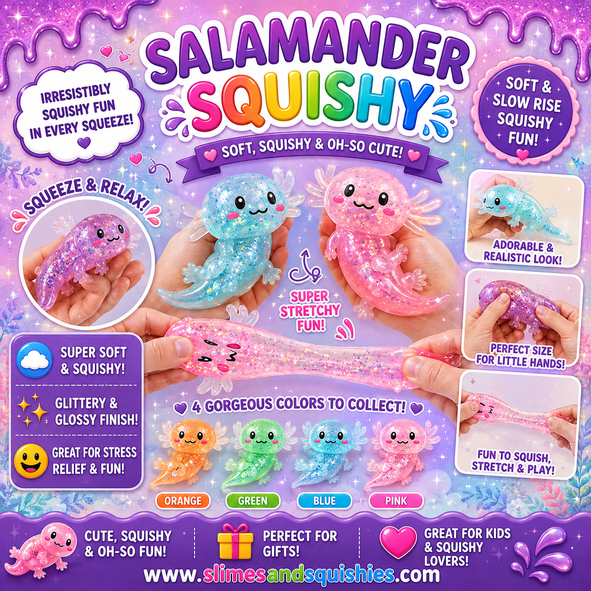 Salamander Squishy – product photo